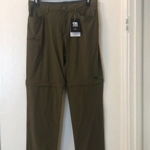 Outdoor Research Ferrosi Convertible Pants. Size 35. New with tags.